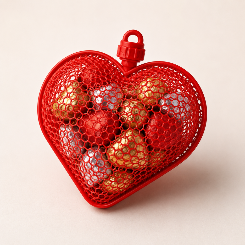 Gift Heart - 3D zonder inhoud