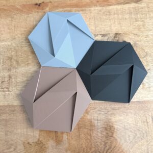 3D Wandelementen - Hexagon